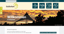 Desktop Screenshot of grossenhain.de